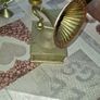 Vintage Lot of Cast Brass Doll House Ornaments, Postage Available or Collection Image 2