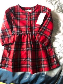 New Tartan Baby Dress
