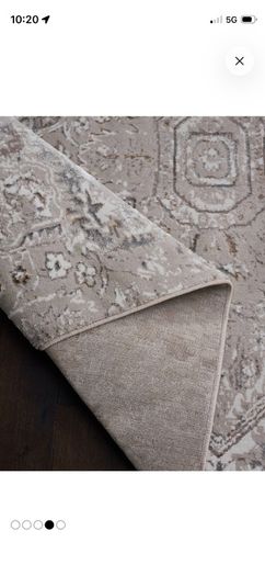 Light Grey Oriental Design Rug by NEXT