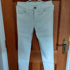 white jeans