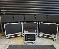 D&B Max 15 monitors with D6 amps