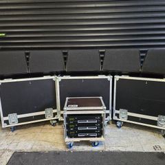 D&B Max 15 monitors with D6 amps