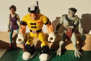 mix of 90s and early 2000s action figures 10 each
