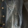 Destressed look denim jacket Image 2