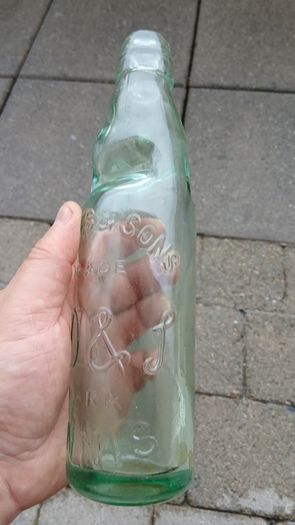 Vintage Downs Ennis codd neck bottle