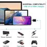 10pcs USB C to A Adapter, USB Male to Type C Female OTG Converter Charger Cable Connector for Charging Data Transfer, Micro USB to USB C Kit for Android Phone Laptop Car Image 3