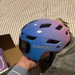kids LED helmet with display - NEW