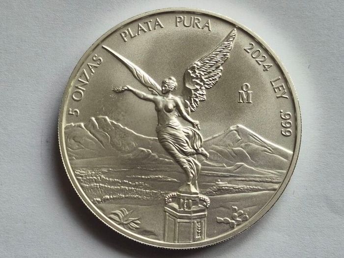 2024 5 oz Mexican Libertad Silver Bullion Coins