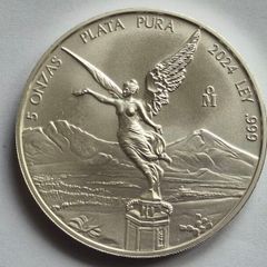 2024 5 oz Mexican Libertad Silver Bullion Coins