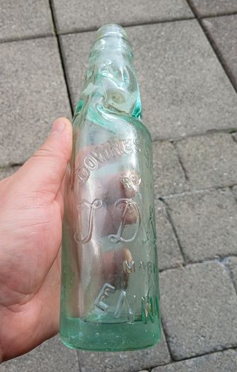 Vintage Downs Ennis codd neck bottle