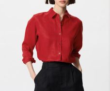 Uniqlo 100% Premium Linen Shirt brand new