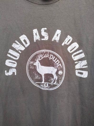 Irish nostalgic t-shirt  Irish saying  Hairy Baby  Size large  Great condition