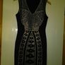 Beautiful black studded drrss Image 2