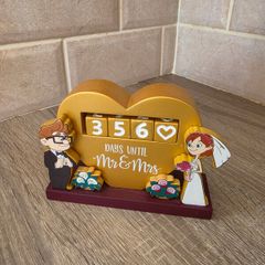 Disney UP wedding countdown