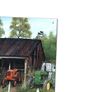 Vintage Tractor scene tin sign Image 5