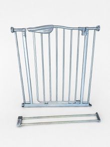 Safety aluminium childs gate + extension