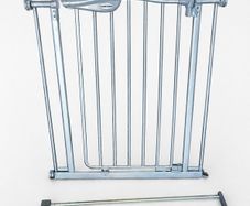 Safety aluminium childs gate + extension