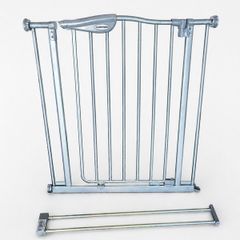 Safety aluminium childs gate + extension