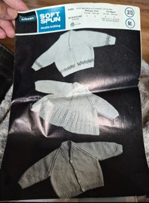 Vintage Sunbeam Soft Spun baby garments knitting pattern