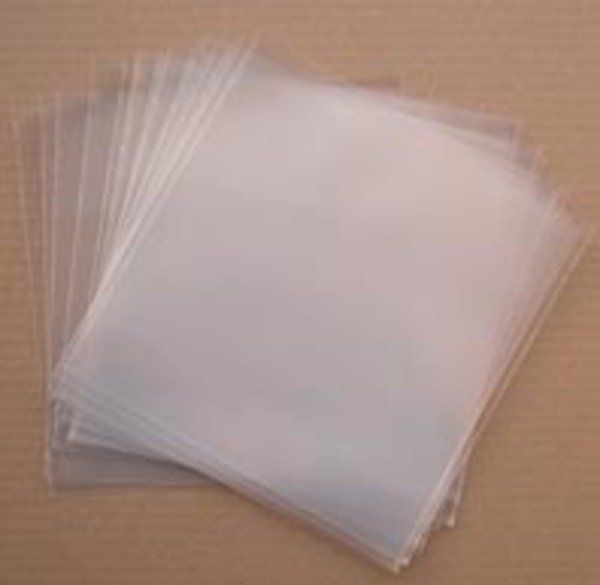 25 x Large Budget 12 Inch Vinyl Clear Protective Sleeves FITS GATEFOLD SIZE SLEEVES - 400 Gauge Thick HEAVY DUTY & Safe Polythene / Polyethylene