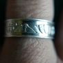 Vintage Spirit of Galway Silver 925 Ring (Watch The Sun Go Down on Galway Bay) Image 3