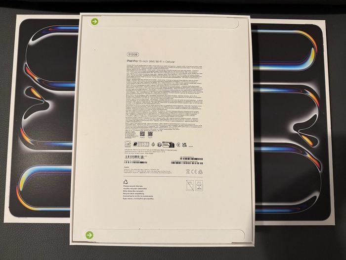 iPad Pro 13-inch,512GB (IRISH STOCK) WiFi+Cellular M4 Chip Brand New Sealed 1 year Apple Warranty RECEIPT