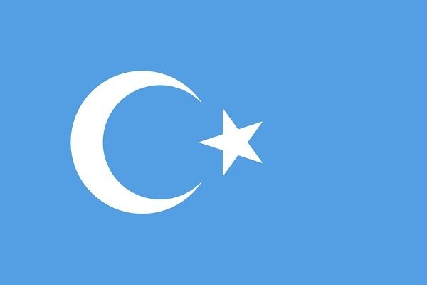 East Turkestan flag 5 x 3 foot