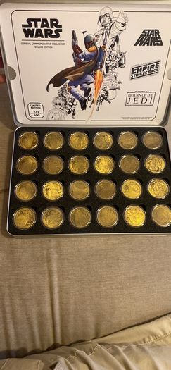 Star Wars Commemoritive Coins