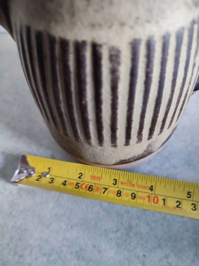 Tremar U.K water jug hand made pottery.