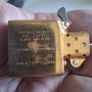 Solid Brass Zippo 1995 lighter unfired Image 6