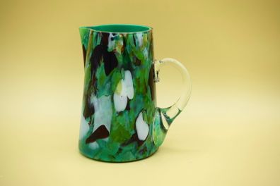 Vintage Hand Blown Small Glass Jug