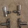 2 Radiator valve set chrome Image 10