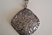 new silver pendant