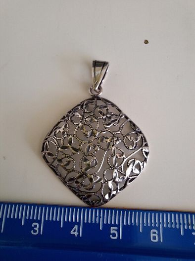 new silver pendant