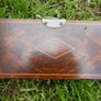 Vintage Acme Wood & Metal Clasped Tie Press Image 2
