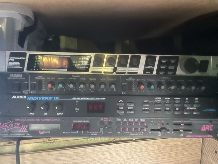 Analog studio effect units open to offers