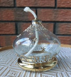 Decorative Glass Diffuser/Incense Burner