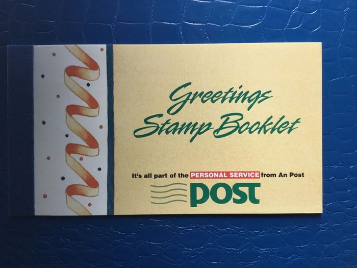 Irish stamps, 1990 booklet, greetings