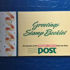 Irish stamps, 1990 booklet, greetings