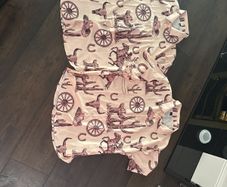 2 x Shein men's cowboy shirts - orig cost around 12e each