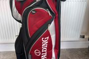 Spalding golf cart bag.
