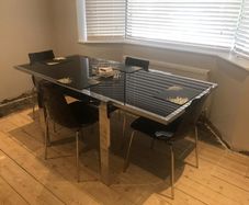 Dining table and 4 chairs