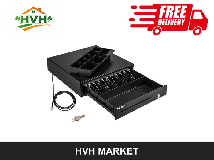 12V Cash Register Drawer, 5 Bill & 8 Coin