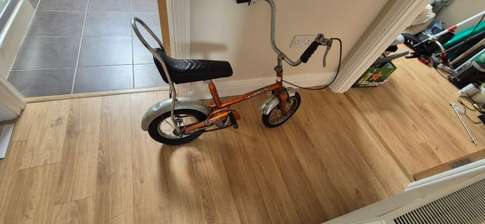 Vintage Raleigh Chopper/Tomahawk Bike, Classic Orange