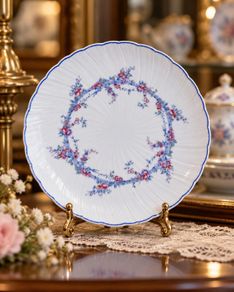 6 Stunning Bernardaud Limoges Marie Louise Plates, 20cm
