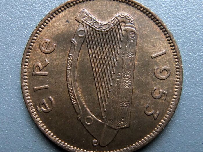 1953 Half Penny
