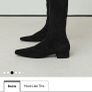 Footwear - Black suede knee-high boots Image 3