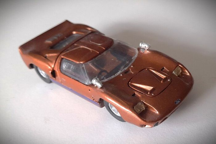 Diecast Vintage Dinky Toys Ford GT40-RV - Good Repaint by Seller/No Box