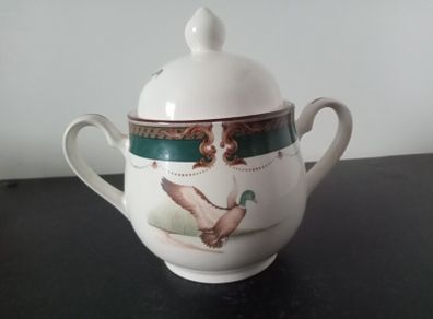 Arklow Keltcraft by Noritake "Wicklow Green"  Sugar Bowl