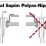 Sapim Polyax nickel-plated brass spoke nipples (12mm) Image 4